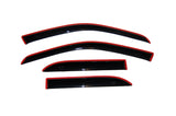 AVS 02-07 Buick Rendezvous Ventvisor In-Channel Front & Rear Window Deflectors 4pc - Smoke 194223