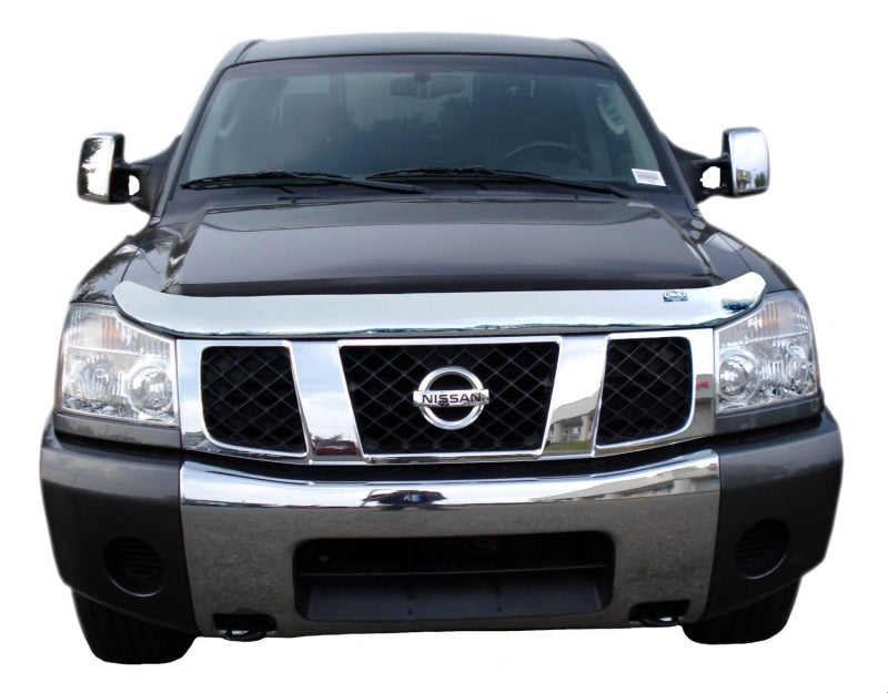 AVS 04–15 Nissan Armada High Profile Motorhaubenschutz – Chrom