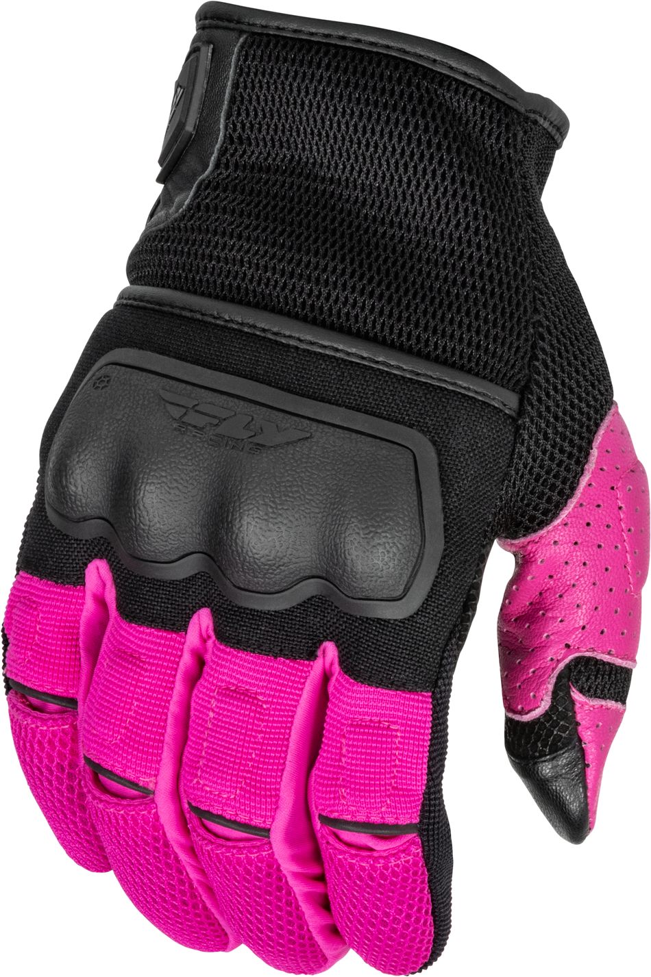 FLY RACING Women's Coolpro Force Gloves Black/Pink Lg 476-6302L