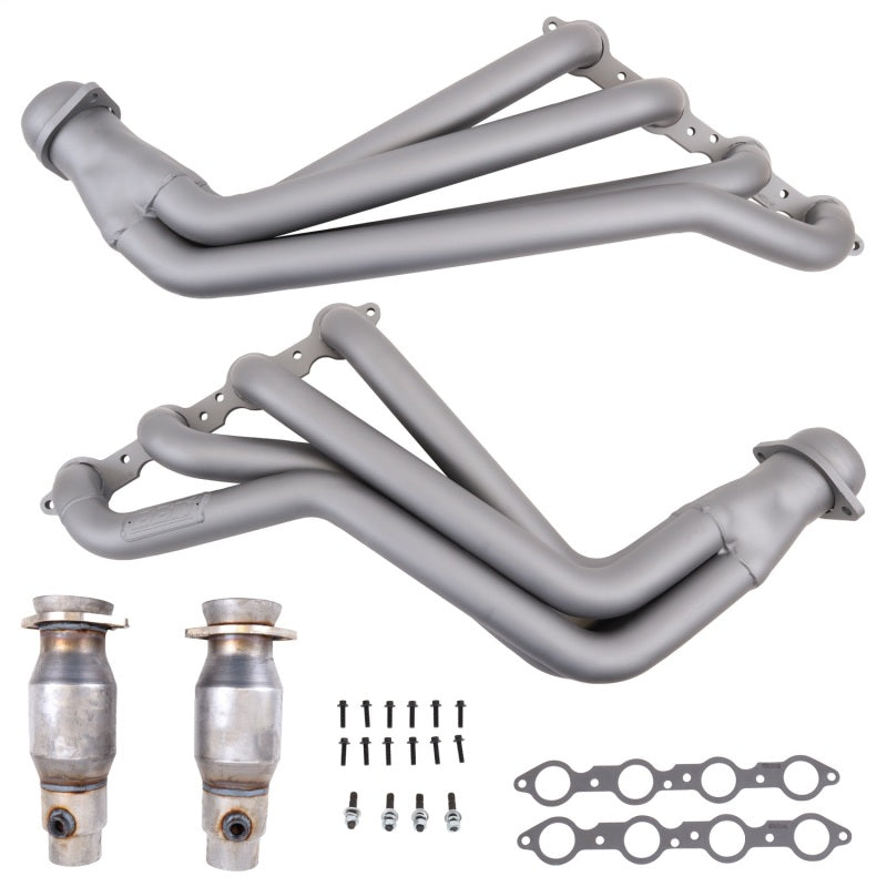 BBK 2010-15 Camaro Ls3/L99 1-7/8 Full-LenGTh Headers W/ High Flow Cats (Titanium Ceramic) 4054