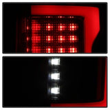 Spyder 15-17 Ford F-150 LED Tail Lights (w/Blind Spot) - Black Smoke (ALT-YD-FF15015BS-LBLED-BSM) 5085337