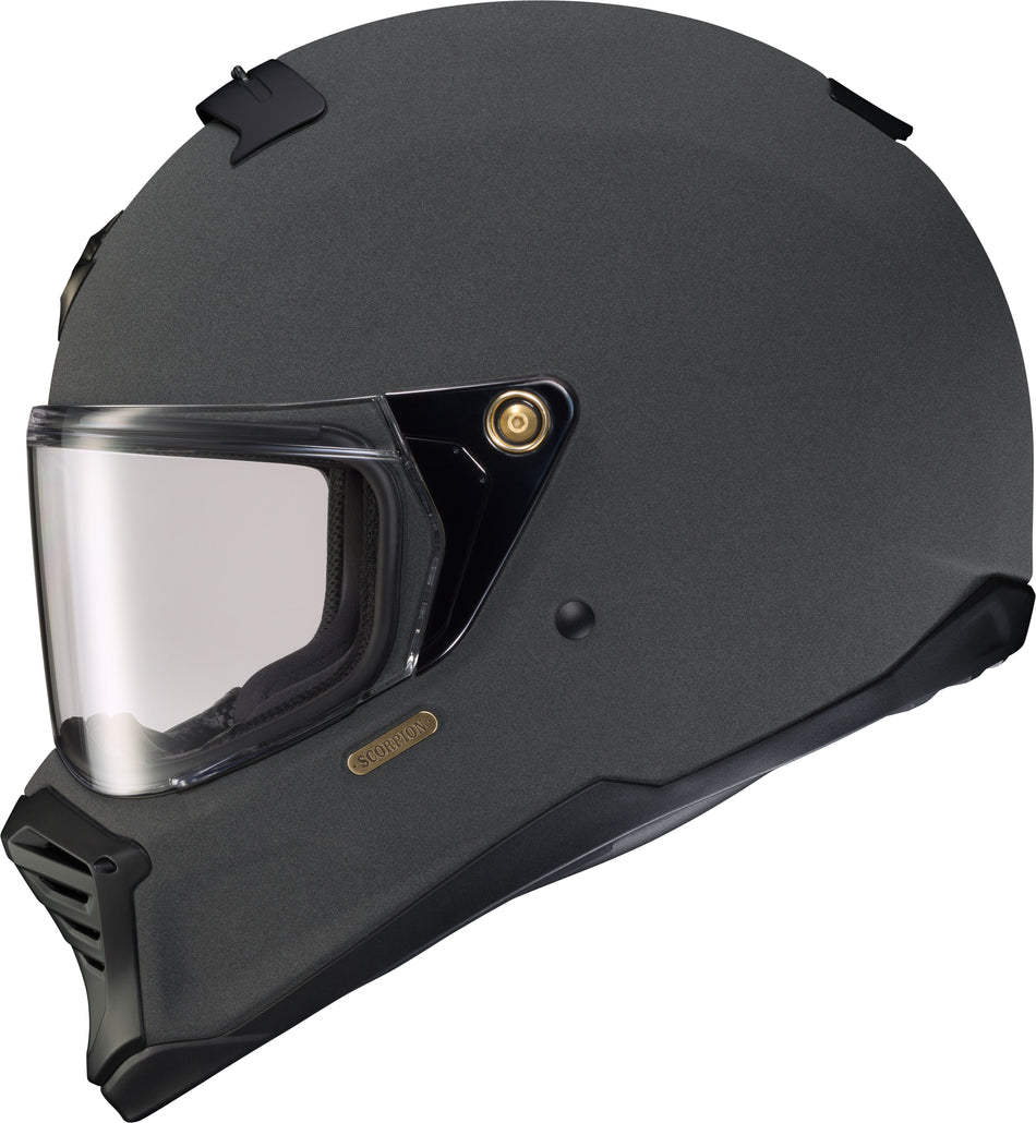 SCORPION EXO Exo-Hx1 Full-Face Helmet Asphalt Lg HX1-0065