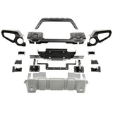 Rugged Ridge Venator Front Bumper W/Overrider & Winch Tray JL 11549.41