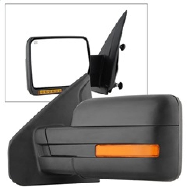 Xtune Ford F150 07-14 Power Heated Amber LED Signal OE Mirror Left MIR-03349EH-P-L 9935336