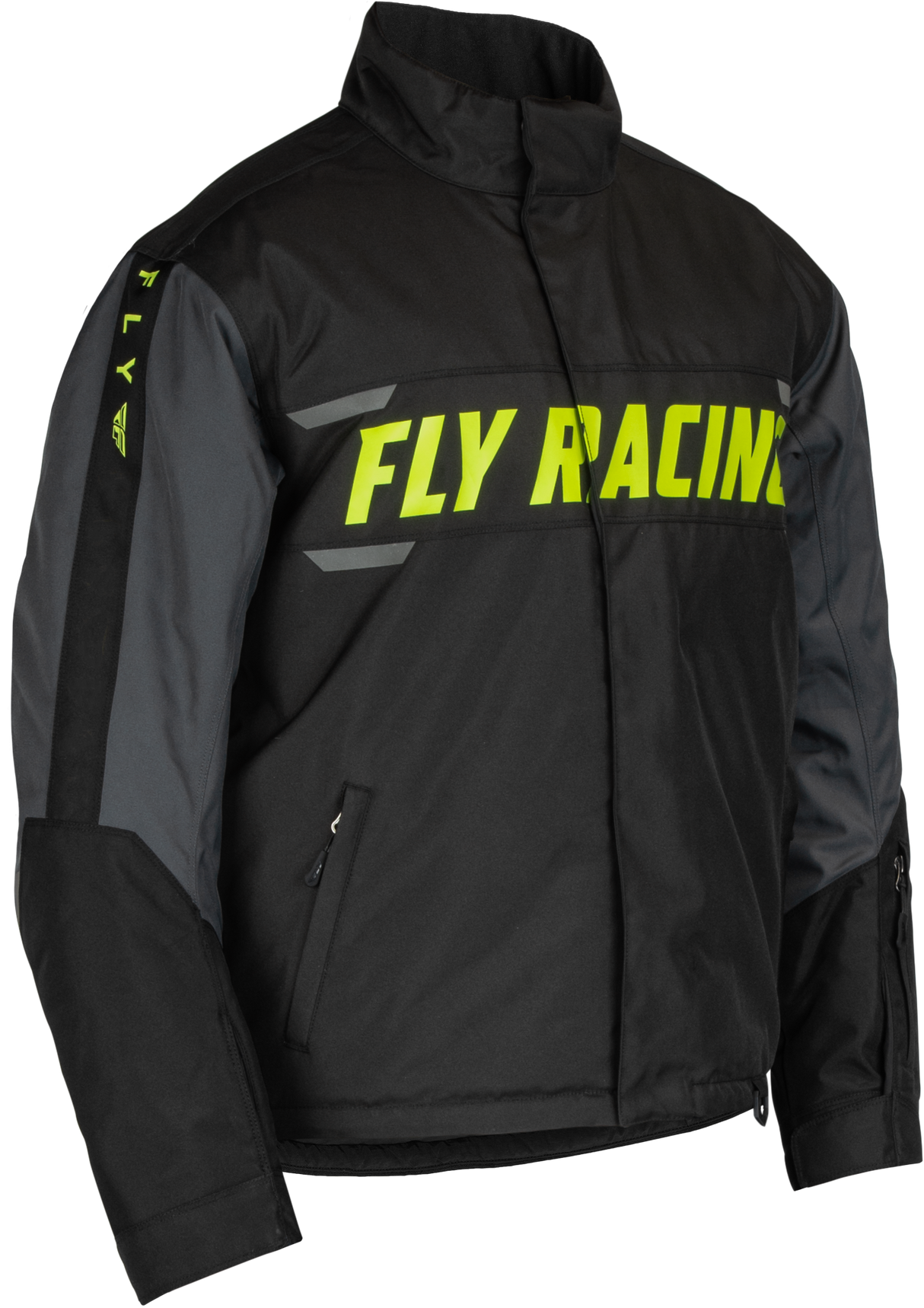 FLY RACING Outpost Jacket Black/Grey/Hi-Vis Md 470-5503M