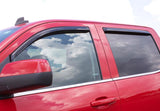 AVS 05-18 Nissan Navara King Cab Ventvisor In-Channel Front & Rear Window Deflectors 4pc - Smoke 194407