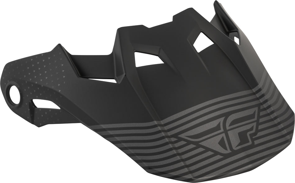 FLY RACING Formula Cc Primary Helmet Visor Matte Grey/Black Xl-2x 73-4729L