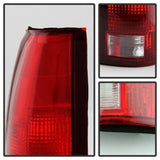 Xtune Chevy Blazer Full Size 92-94 / Cadillac Escalade 99-00 Tail Light OEM ALT-JH-CCK88-OE-RC 9028779