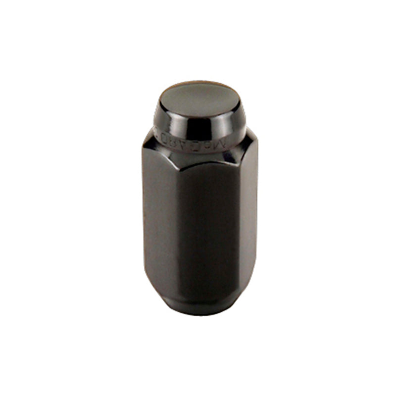 McGard Hex Lug Nut (Cone Seat) M14X1.5 / 22mm Hex / 1.945in. Length (4-Pack) - Black 64024