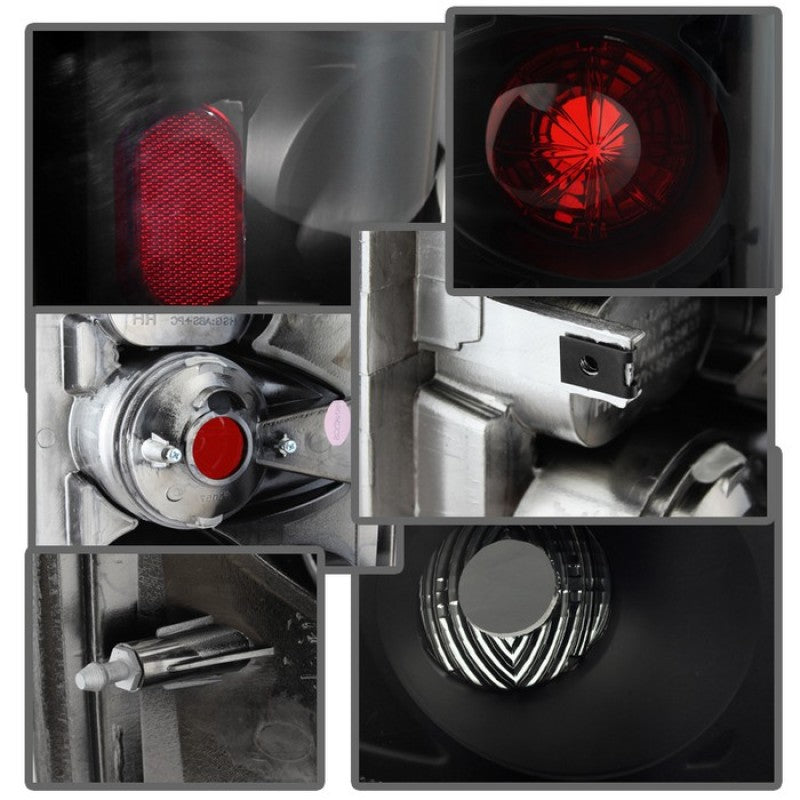 Spyder Dodge Ram 02-06 1500/Ram 2500/3500 03-06 Euro Style Tail Lights Black Smoke ALT-YD-DRAM02-BSM 5078100