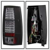 Spyder Chevy Suburban/GMC Yukon/Yukon Denali 07-14 LED Tail Lights Blk ALT-YD-CSUB07-LED-BK 5002136