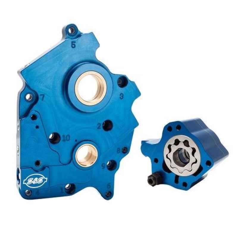 S&S Cycle 2017+ M8 Oil Cooled Models Oil Pump & Cam Plate Kit