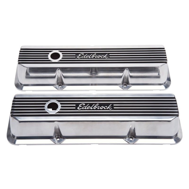 Edelbrock Tapas De Valvulas Elite II Ford FE 1958-76 Pulidas