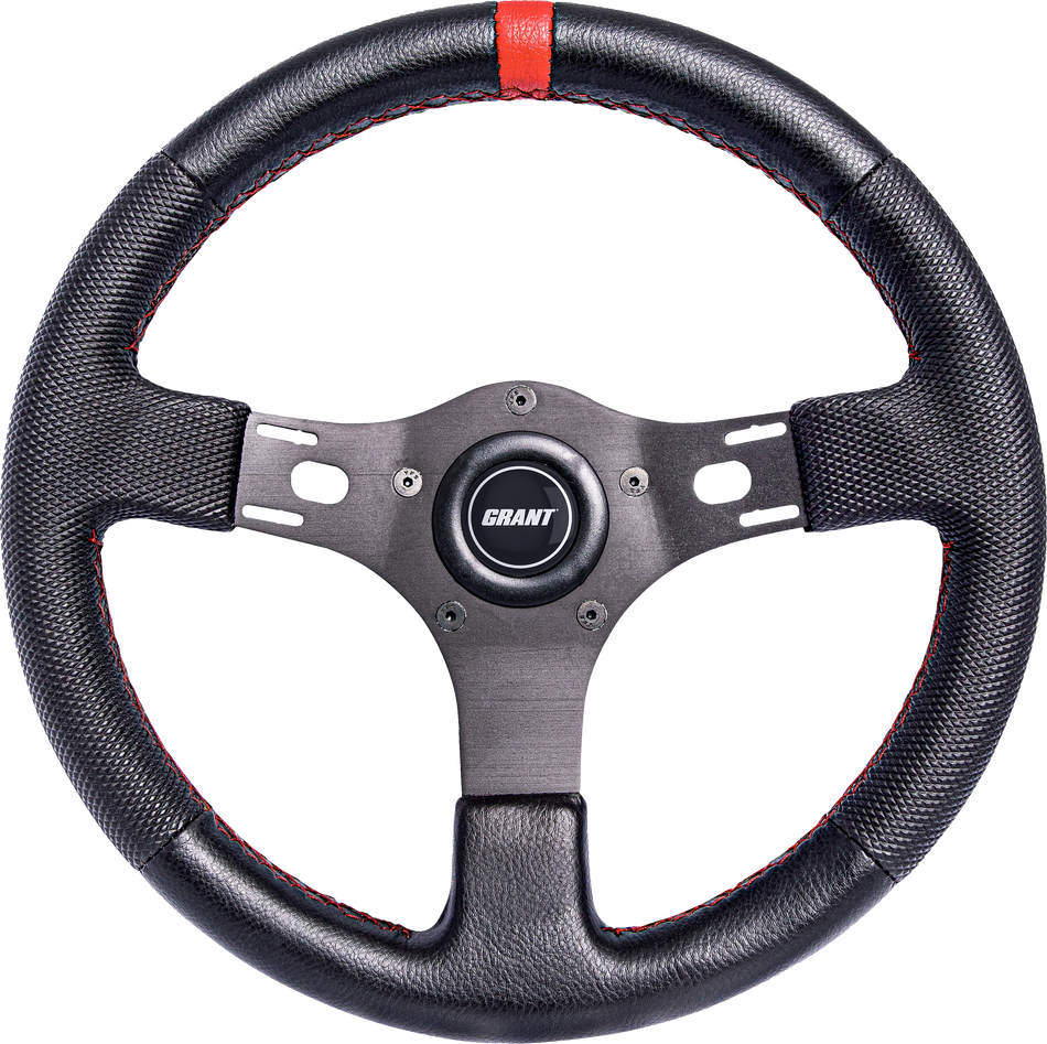 GRANT Competition Steering Wheel Black/Red 1073