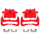 Power Stop 00-04 Cadillac DeVille Front Red Calipers w/Brackets - Pair S4730