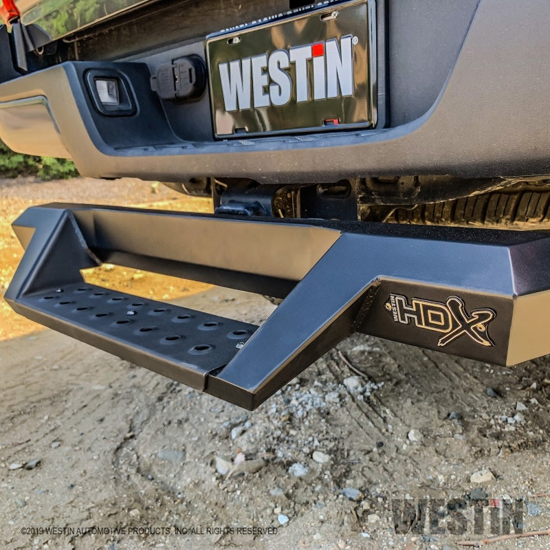 Westin HDX Drop Hitch Step 34in Step 2in Receiver - Textured Black 56-10015