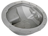 afe Front Differential Cover (Raw; Street Series); Dodge Diesel Trucks 03-12 L6-5.9/6.7L (td) 46-70040