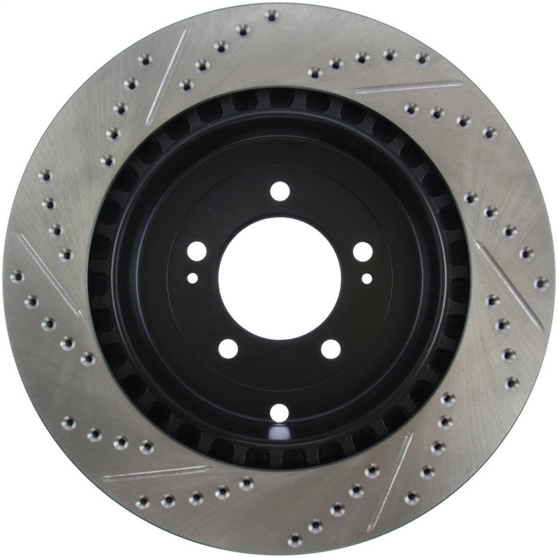 StopTech Slotted & Drilled Sport Brake Rotor 127.46075L