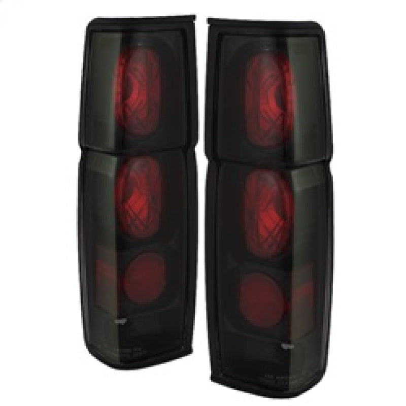 Spyder Nissan Hardbody 86-97 Euro Style Tail Lights Black Smoke ALT-YD-NH86-BSM 5078216