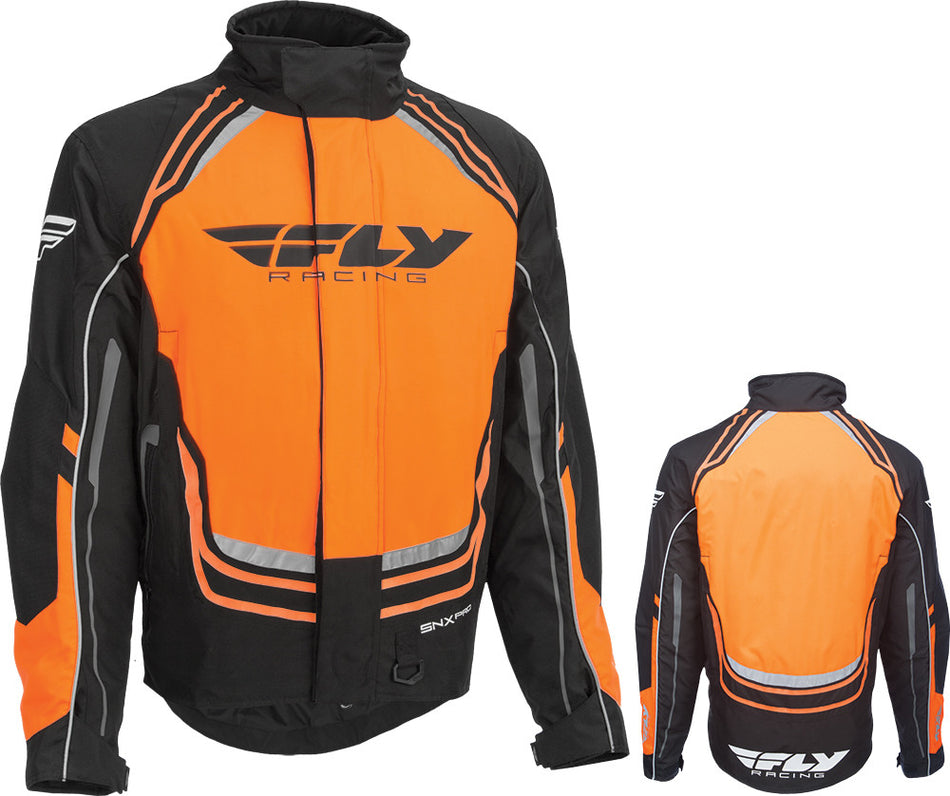 FLY RACING Snx Pro Jacket Black/Orange 2x 470-40282X