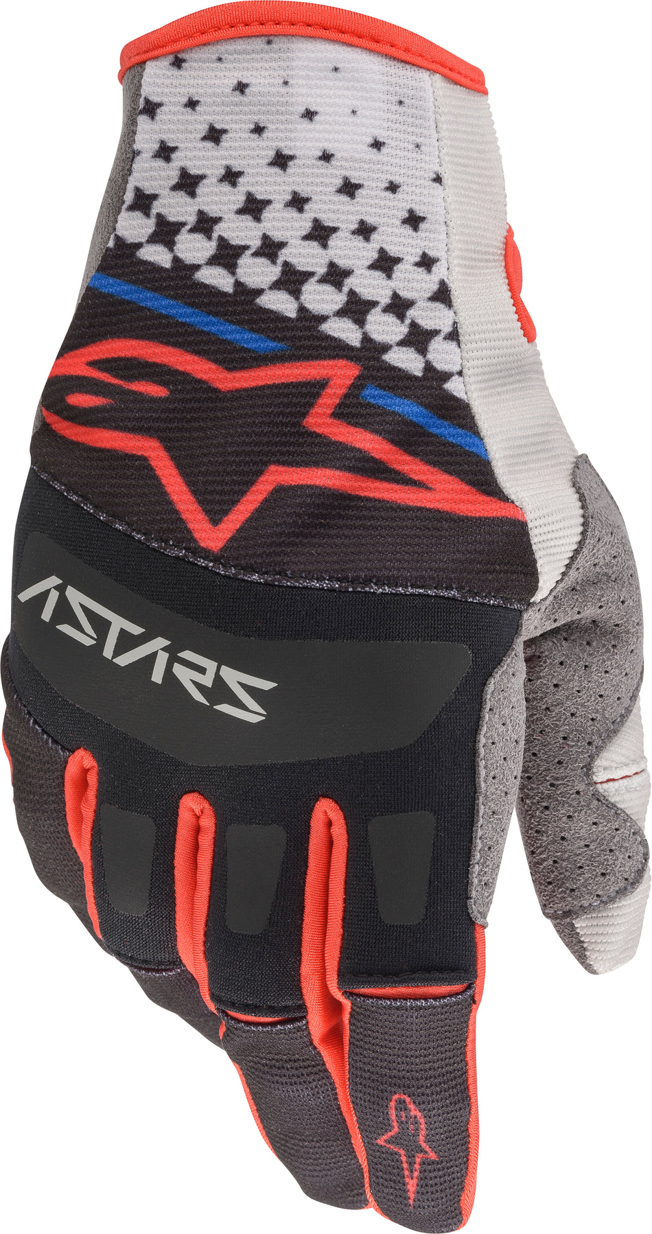 ALPINESTARS Techstar Gloves Grey/Black/Red Lg 3561020-9231-L