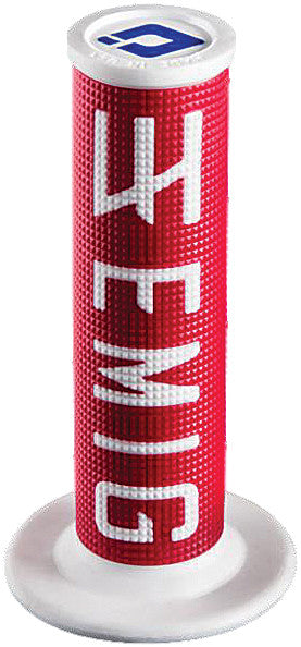 ODIEmig V2 Lock-On Grips 4-Stroke (Red/White)H34EMRW