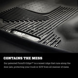 Husky Liners 11-12 Ford F250/F350/F450 Series Reg/Super/Crew Cab X-Act Contour Black Floor Liners 53301