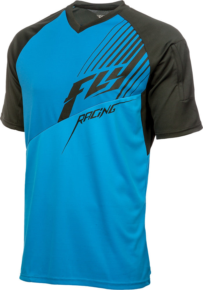 FLY RACING Action Elite Jersey Black/Blue 2x 352-06812X