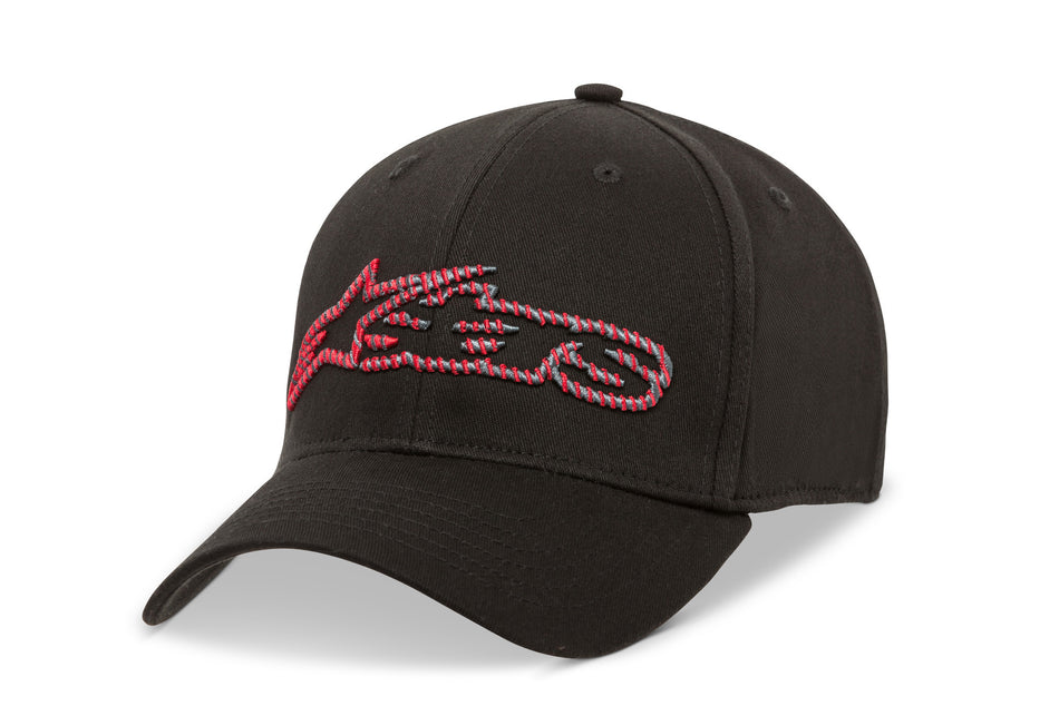 ALPINESTARS Blaze Fader Hat Black/Red Sm/Md 1038-81022-1030-S/M