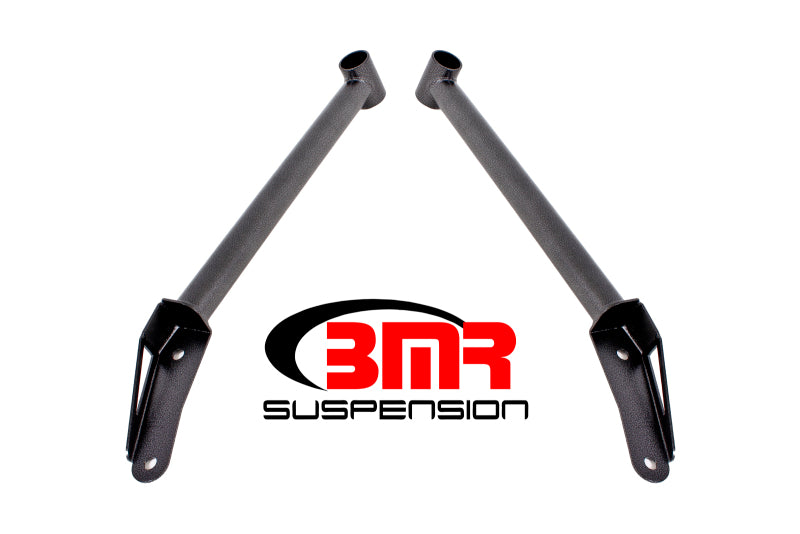 BMR 16-17 6th Gen Camaro Front Of Rear Cradle Brace - Black Hammertone CB008H