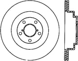 Stoptech 06-07 WRX / 05-08 LGT Rear CRYO-STOP Rotor 120.47025CRY