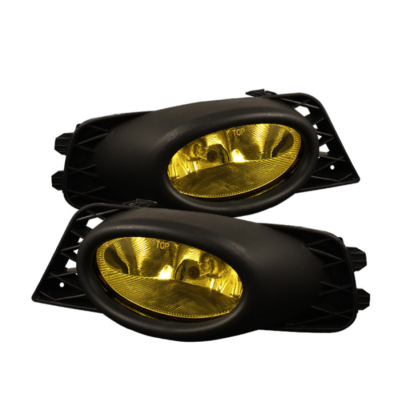 Spyder Honda Civic 09-11 4Dr OEM Fog Lights W/Switch- Yellow FL-CL-HC09-4D-Y 5020703