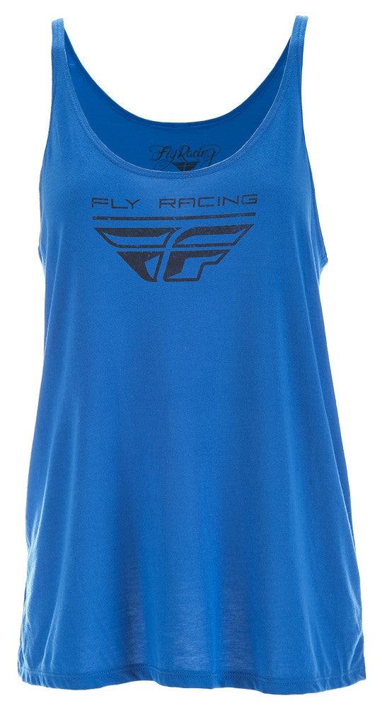 FLY RACING Fly Women's Imprint Tank Royal Blue 2x 356-61412X