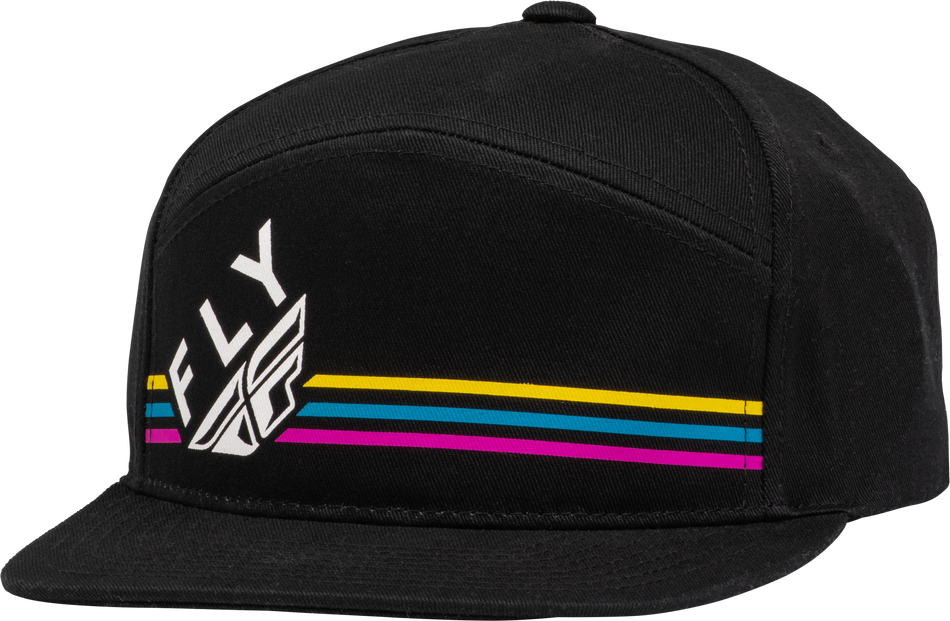 FLY RACING Youth Fly Track Hat Black/White 351-0050