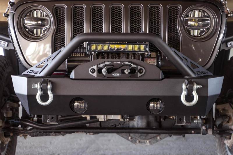 DV8 Offroad 07-23 Jeep Wrangler JK/JL & Gladiator JT FS-15 Series Front Bumper FBJL-05