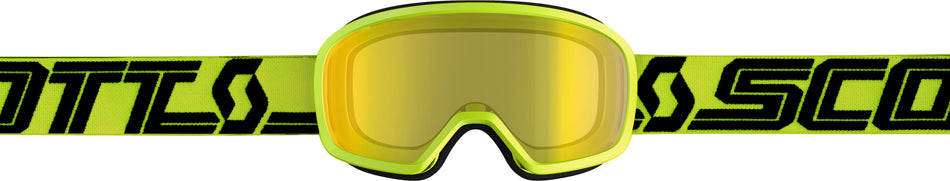 SCOTT Goggle Buzz Pro Snow Yellow/Black W/Yellow Lens 262588-1017029