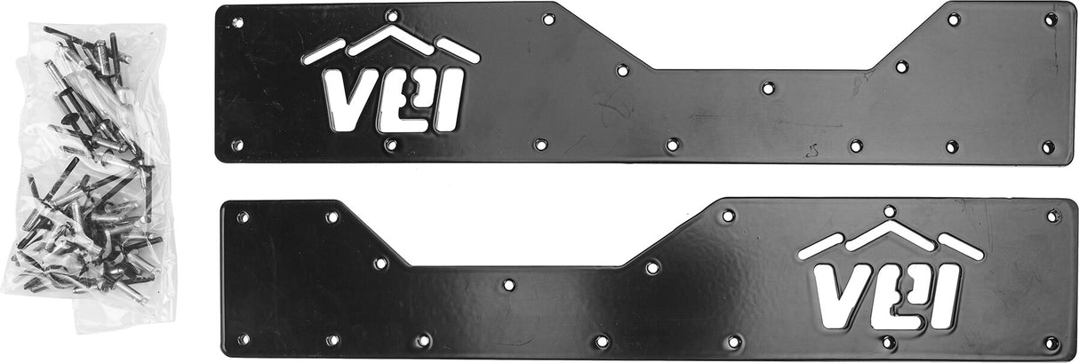 VE Rail Brace Kit Black A/C ALPHA RAIL BRACE BLA