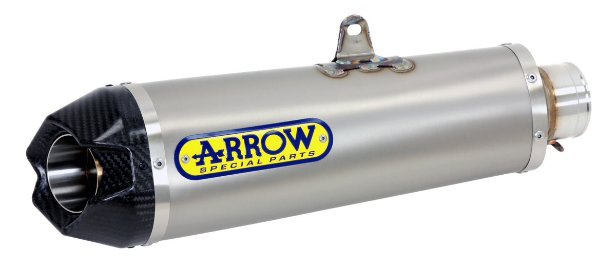 Arrow Honda Cbr 1000rr-R '20 Homologated Titanium Works Exhaust With Welded Link Pipe And Carby Endcap  71921pk