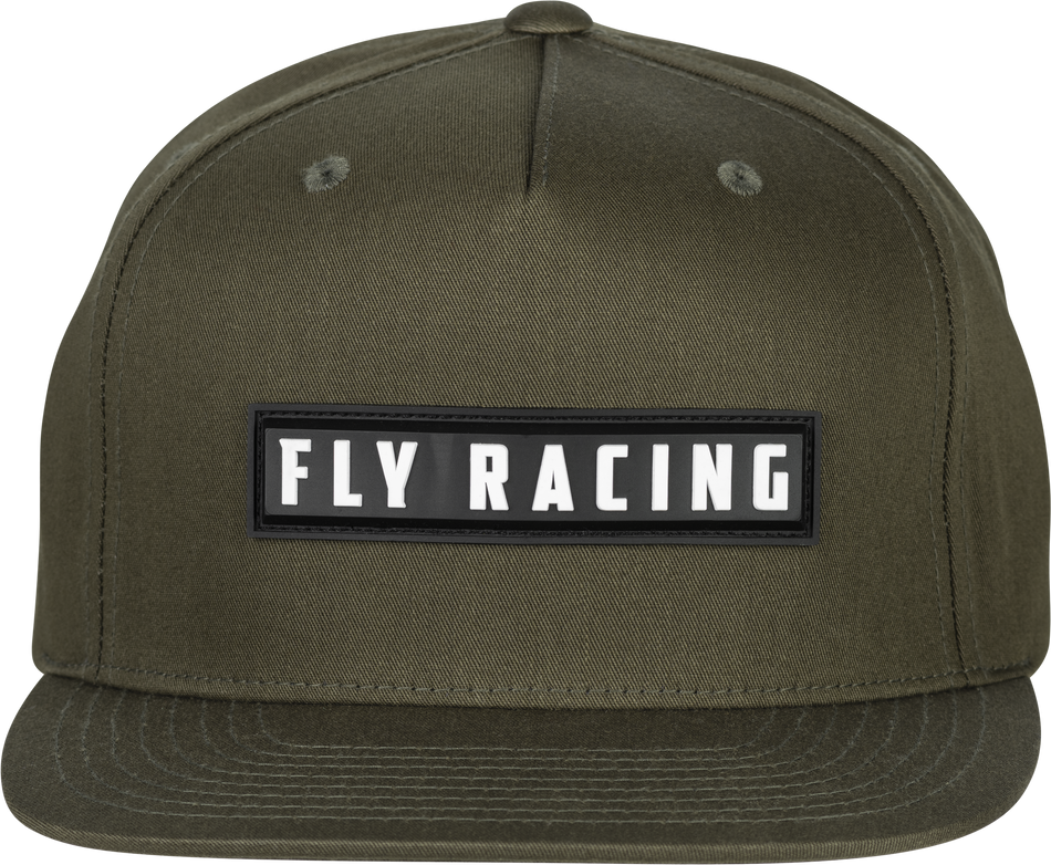 FLY RACING Fly Boss Hat Olive 351-0072