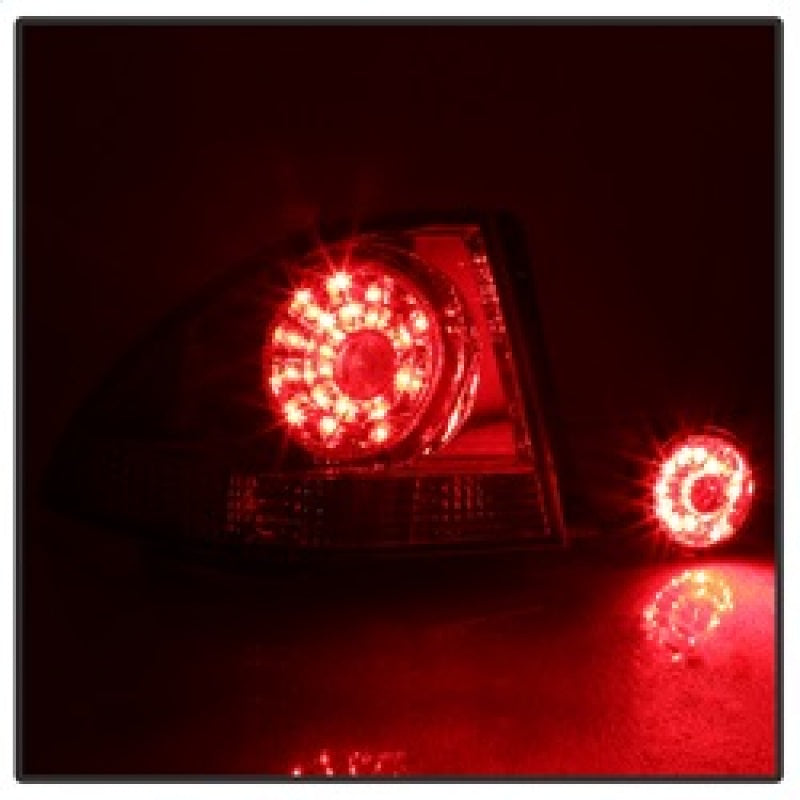 Spyder 01-03 Lexus IS300 LED Tail Lights - Red Clear ALT-YD-LIS300-LED-SET-RC 5085061