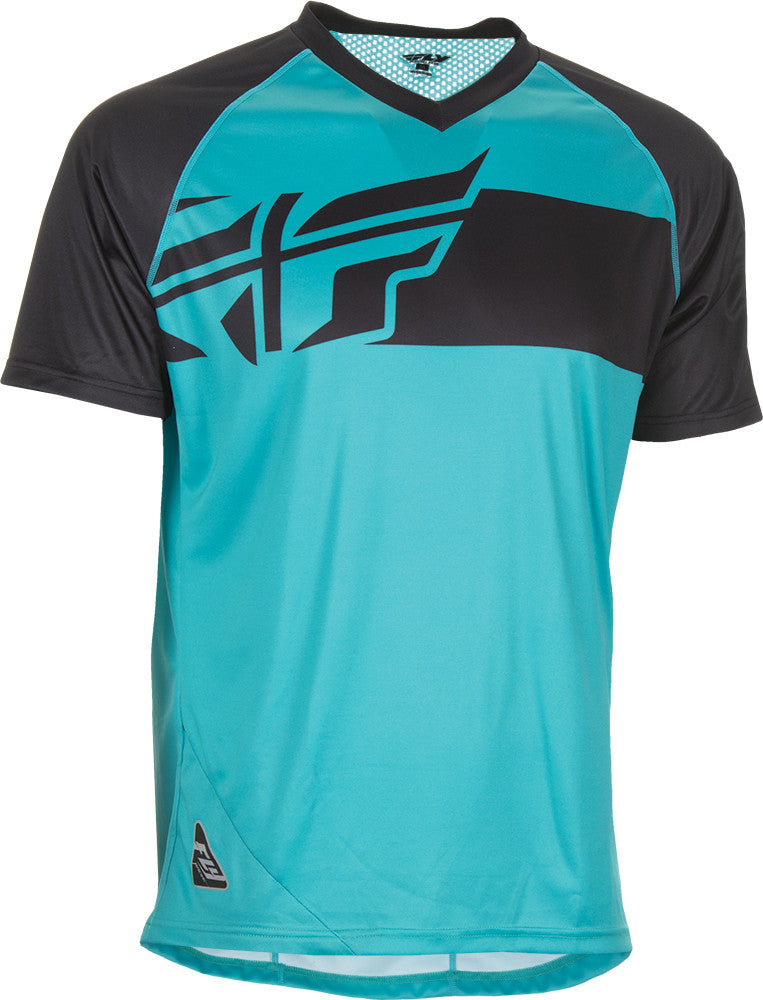 FLY RACING Action Elite Jersey Teal/Black Xl 352-0748X