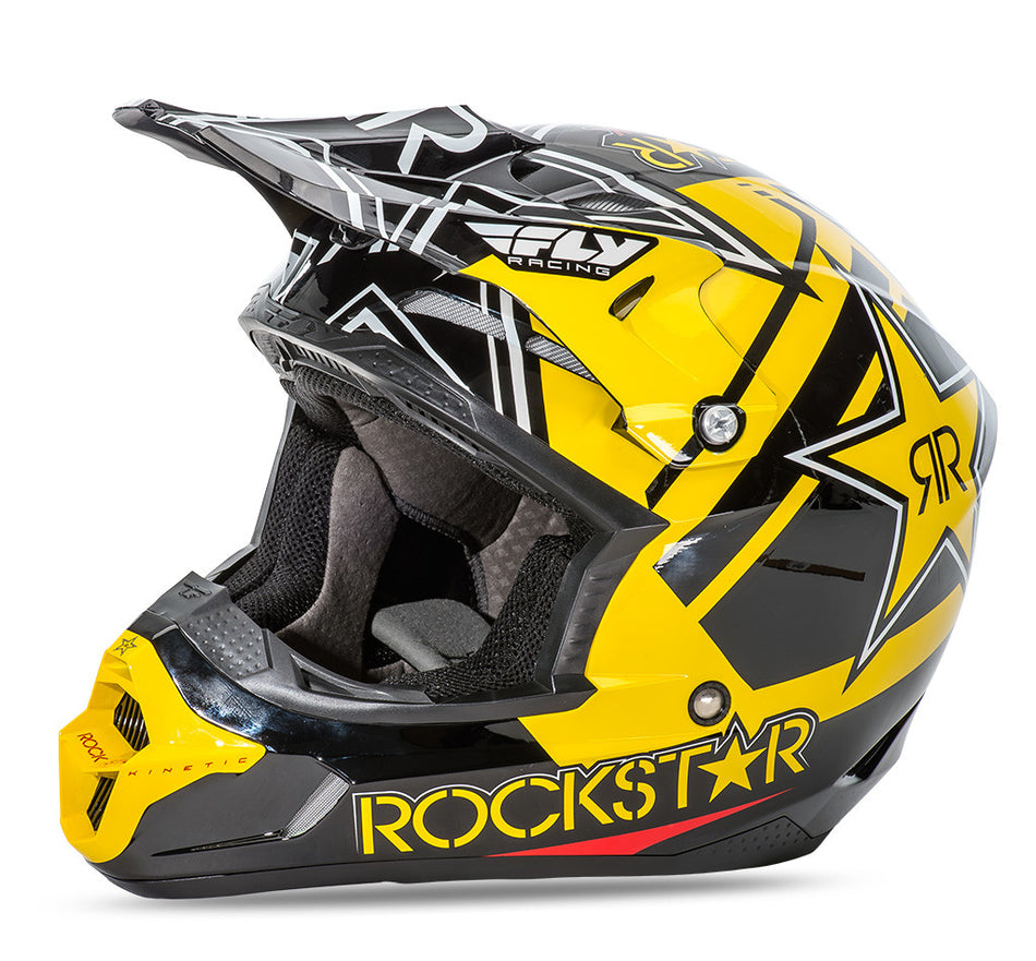 FLY RACING Kinetic Pro Helmet Rockstar L 73-3307L