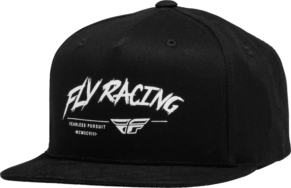 FLY RACING Youth Fly Khaos Hat Black/White 351-0055
