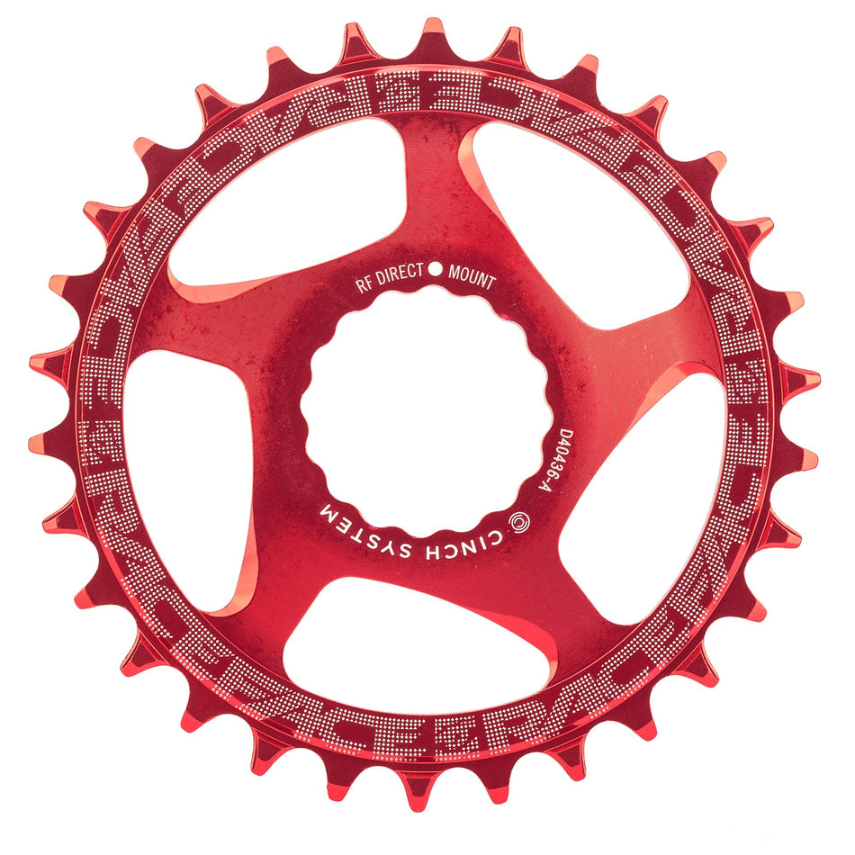 RACE FACE Direct Mount 28t Red Cinch 10/11/12s 2018 RNWDM28RED