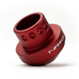 NRG Short Hub Adapter 92-95 Honda Civic / 92-96 Prelude / 90-93 Accord - Matte Red SRK-RL110H-RD