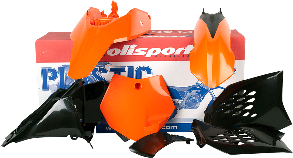 POLISPORT Body Kit - OEM Orange/Black - SX 65 90201