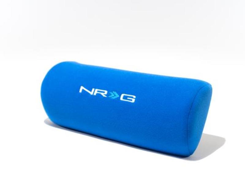 NRG Bucket Seat Extra Firm Half Moon Lumbar Support Blue 1pc SC-LC BL