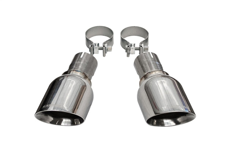 Corsa 11-21 Jeep Grand Cherokee Single 2.5in Inlet / 4.5in Outlet Polished Pro-Series Tip Kit 14067