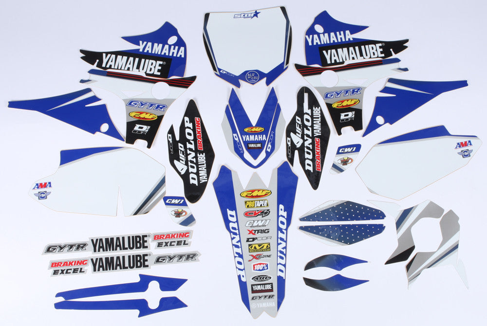 D-COR 2015 Star Racing Complete Graphic Kit White 20-50-445