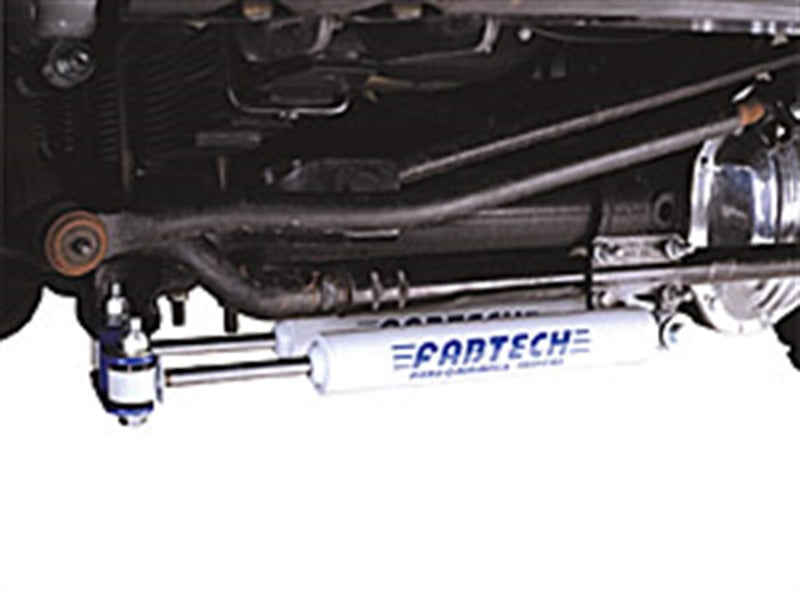 Fabtech 07-14 GM C/K1500 2WD/4WD Dual Steering Stabilizer System w/Perf. Shocks FTS21044BK